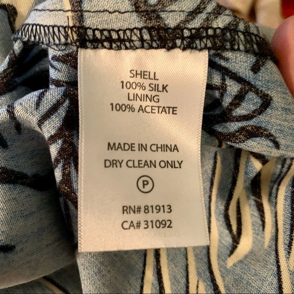 Tracy Reese silk tiered dress with sash - Picture 5 of 6